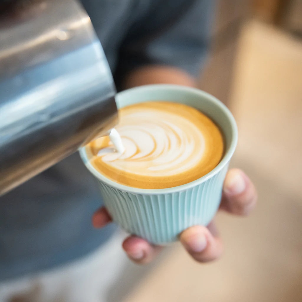 Loveramics Brewers 250ml Embossed Cappuccino / Drip Coffee Tasting Cup (Yellow)