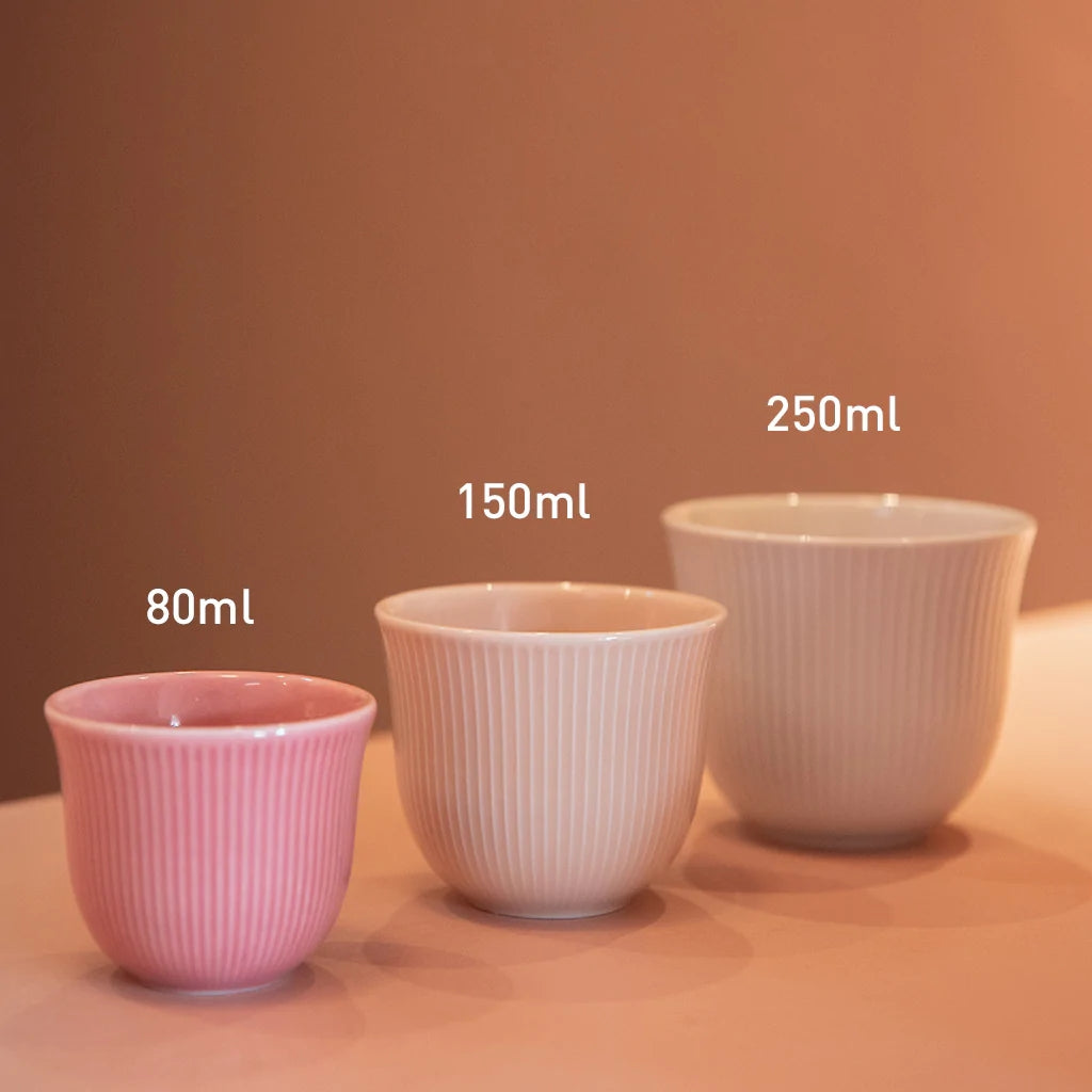 Loveramics Brewers 150ml Embossed Cappuccino Tasting Cup (Celadon Green)